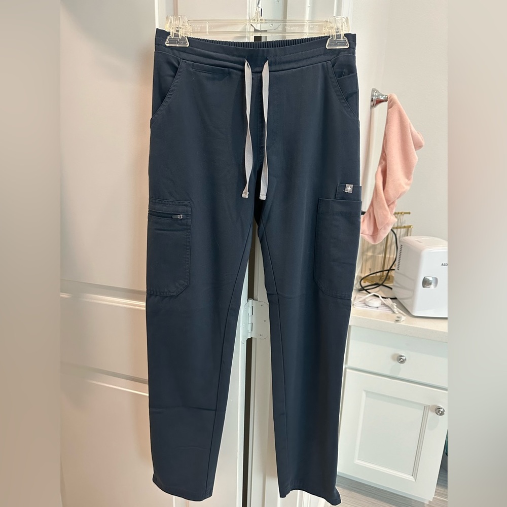 Yola Skinny Scrub Pants - Dark Harbor